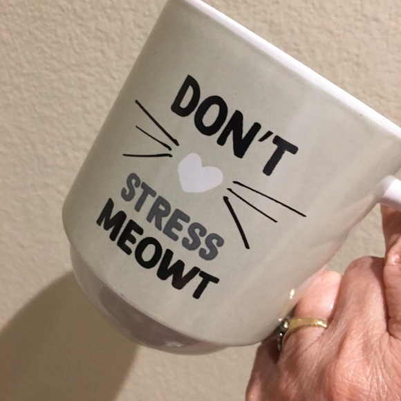 Dont Stress Meowt Cat Lover Mug last call - final markdown - Picture 2 of 9